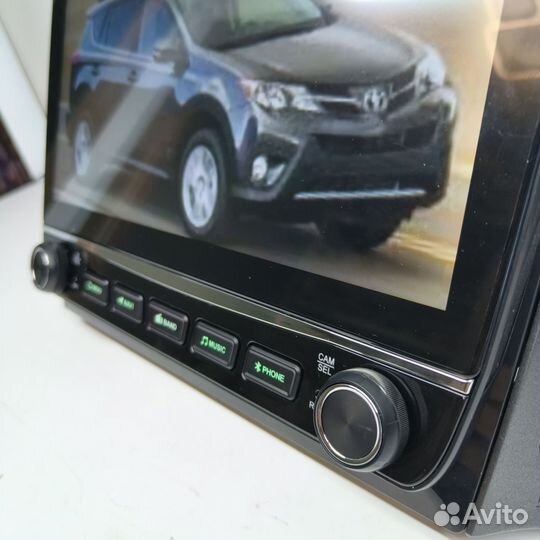 Магнитола Toyota RAV4 13-19г в стиле Tesla