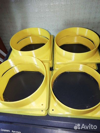 Фланец на asic