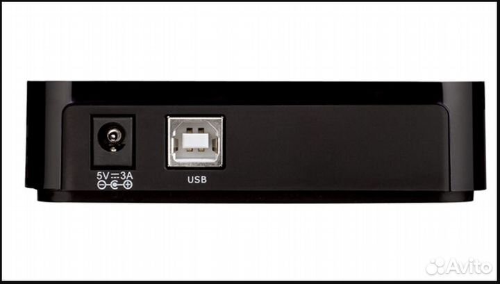 Концентратор с 7 портами USB 2.0 DUB-H7 + бп