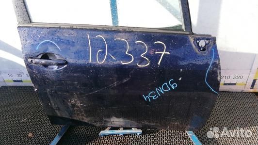Дверь передняя правая toyota auris E150 (9DN34E201