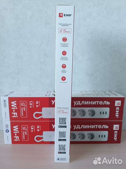 Новый удлинитель EKF Connect RCE-1-WF с USB