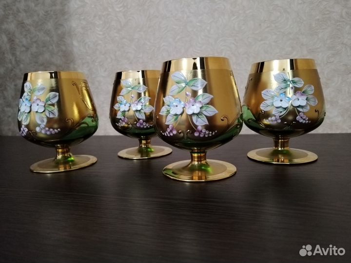 Бокалы. Богемия. Чехословакия. Идеальное состояние