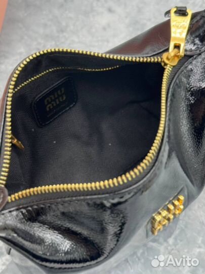 Сумка miu miu 3 цвета лакированная новинка