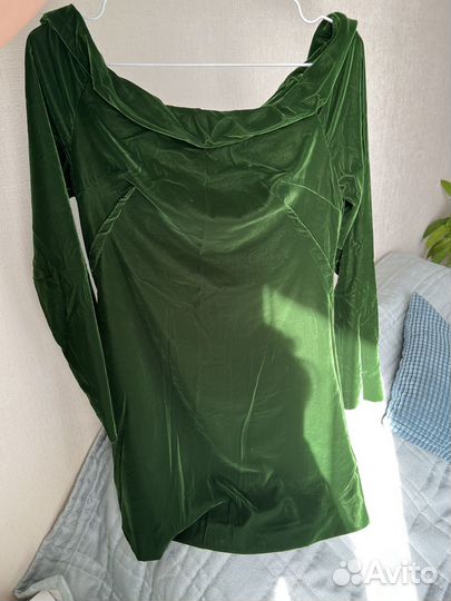 Платье вечернее бархат xs-s