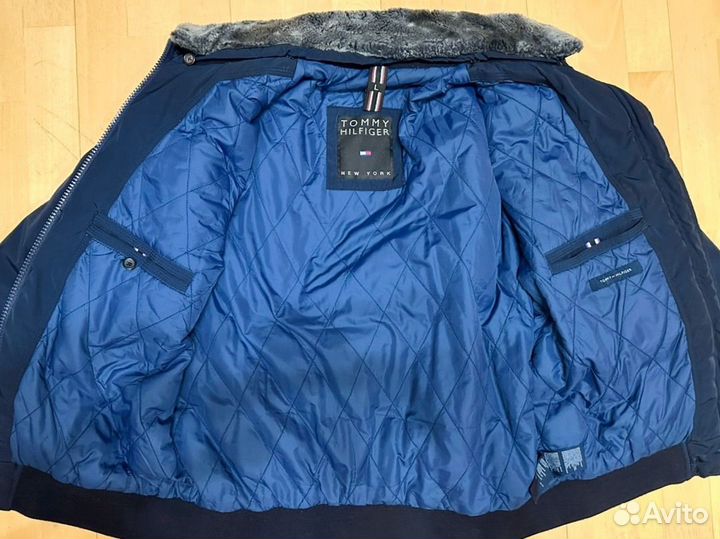 Бомбер зимний мужской