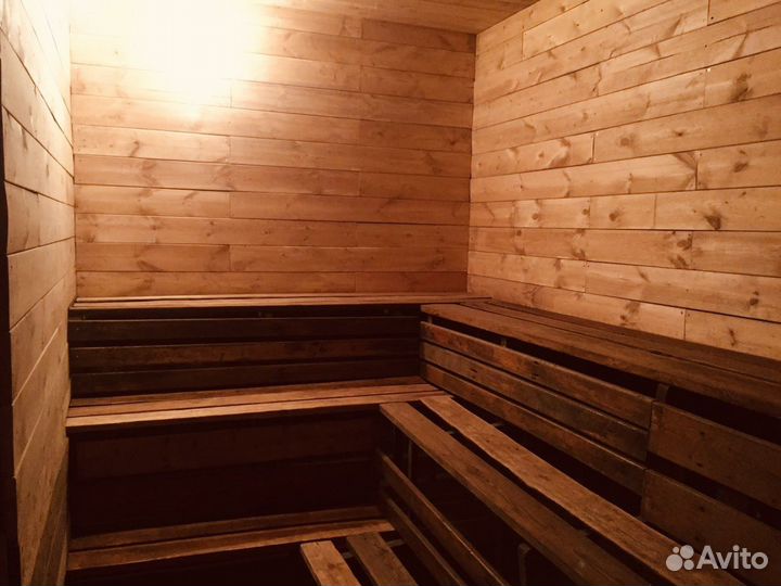 Сауна с бассейном