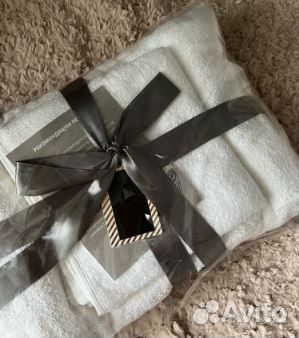 Набор полотенец 2 шт 450г/м2 хлопок 100