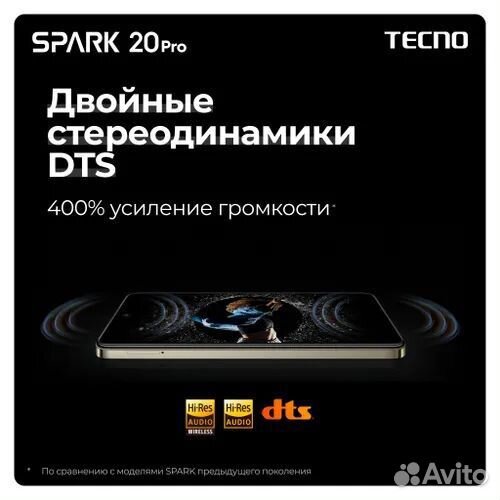 TECNO Spark 20 Pro, 12/256 ГБ