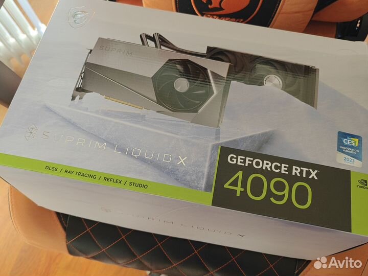 Видеокарта rtx 4090 suprim liquid x