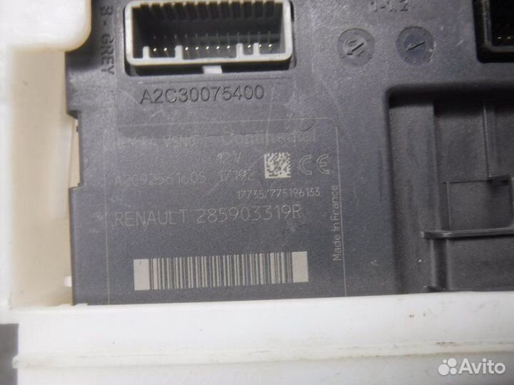 Блок электронный Renault Sandero