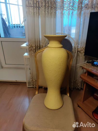 Ваза напольная керамическая высота 62 см