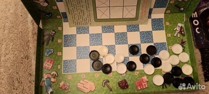 Шашки майнкрафт