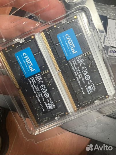 Crucial DDR5-5600MHz 16Gb/32Gb для ноутбуков