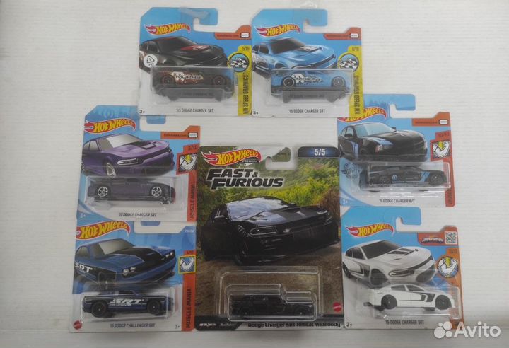 Hot Wheels подборка Dodge