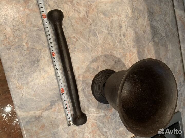 Старинная ступка и пестик