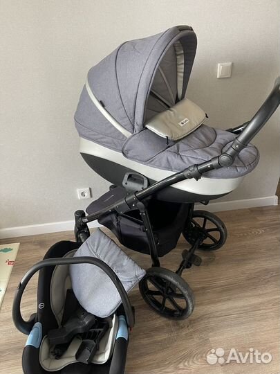 Коляска tutis nanni 3 в 1 нового образца