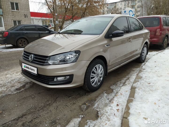 Volkswagen Polo 1.6 МТ, 2019, 76 700 км