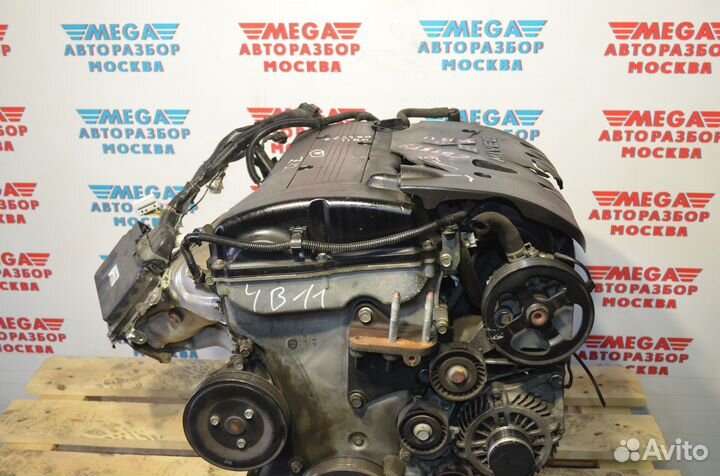 Двигатель mitsubishi 4B11