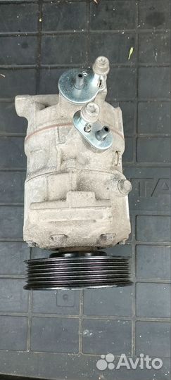 Компрессор кондиционера на skoda octavia a7