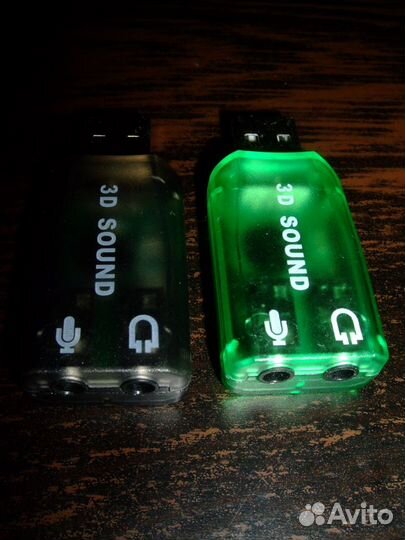 Внешняя звуковая карта USB 3D Sound 7.1 /3.5 Jack