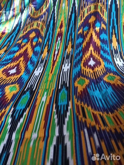 Ткань натуральный шелк СССР