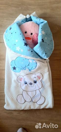 Конверт на выписку, весна, лето