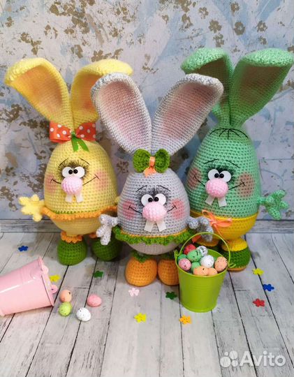 Вязаные игрушки на заказ