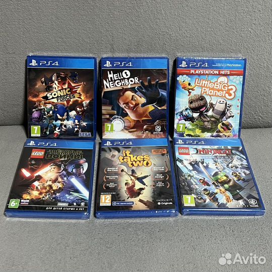 Игры для PS4 (Запечатанные, Новые)