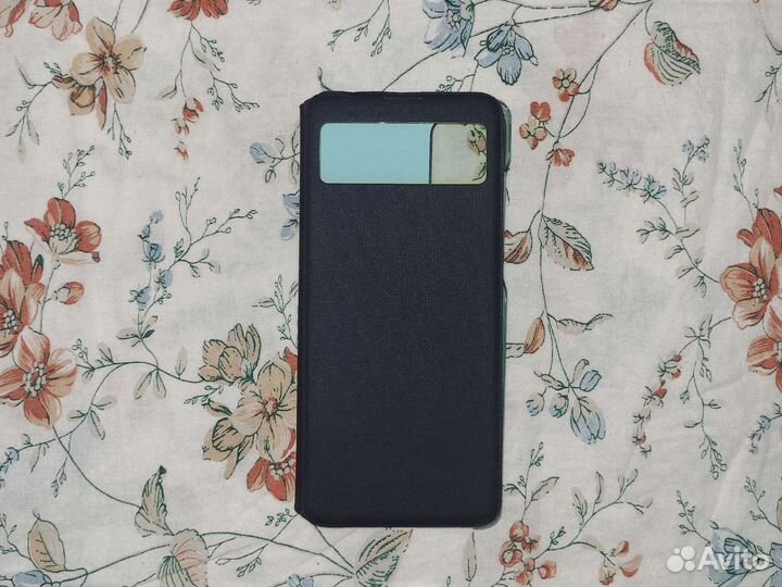 Чехол книжка на samsung a71 (оригинал) магнитный