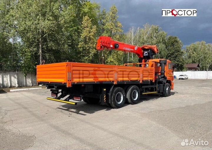 КАМАЗ 6520 с КМУ, 2024