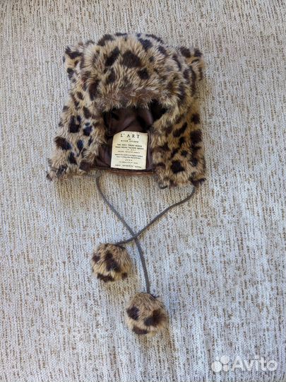 Шапка меховая с ушками 