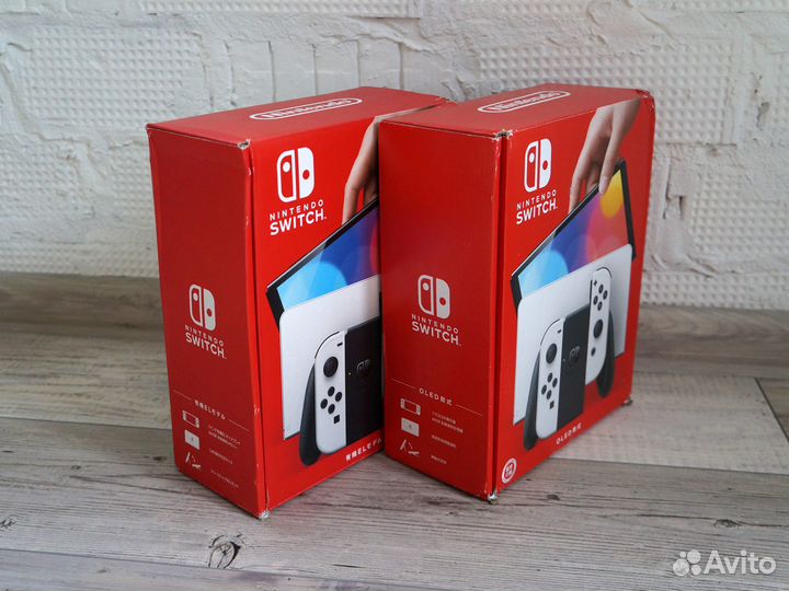 Приставка Nintendo Oled White, Новая