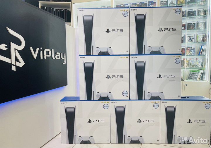 Playstation 5 PS5 1200A с дисководом Гарантия год