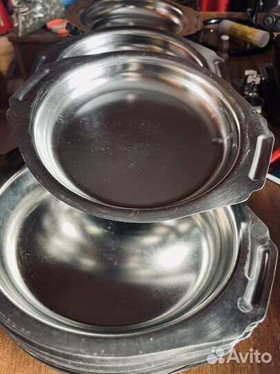 Тарелки Нержавейка СССР 300 шт