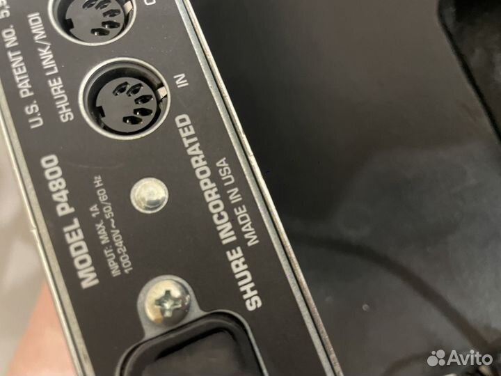 Процессор звуковой shure P4800