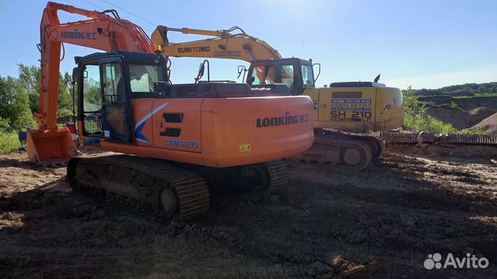 Гусеничный экскаватор Lonking CDM6205, 2023