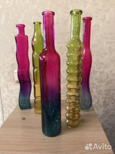 Бутылка стеклянная