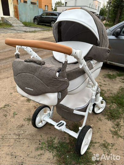 Коляска riko bruno luxe 2 в 1