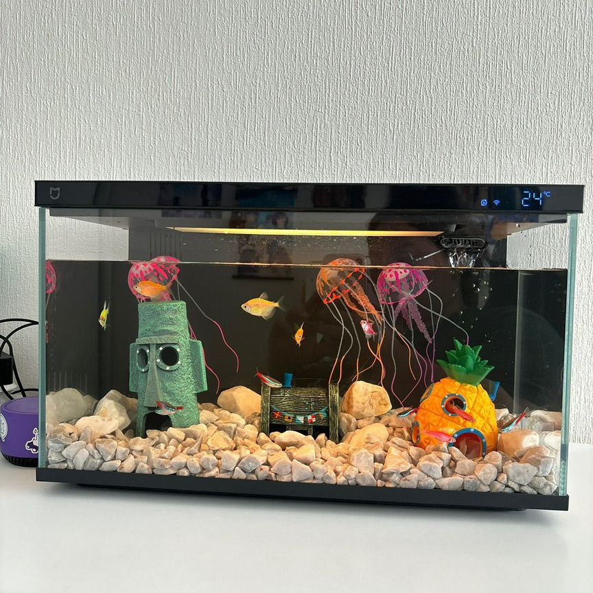 Умный аквариум SMART Fish Tank Black (MYG100) CN