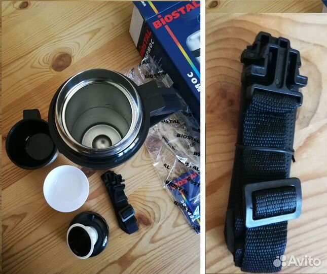 Термос новый (металлический вакуумный) 1,8 л