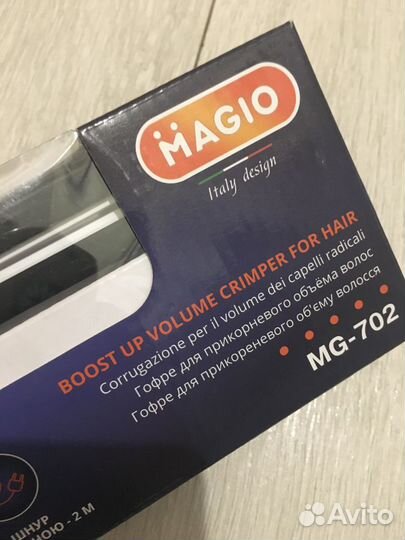 Плойка-гофре для прикорневого объёма плойка новая