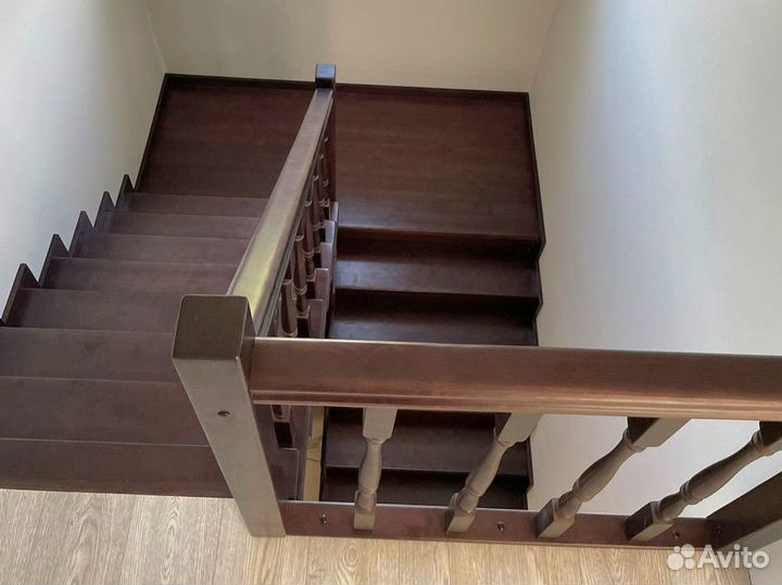 Лестница деревянная под ключ от производителя