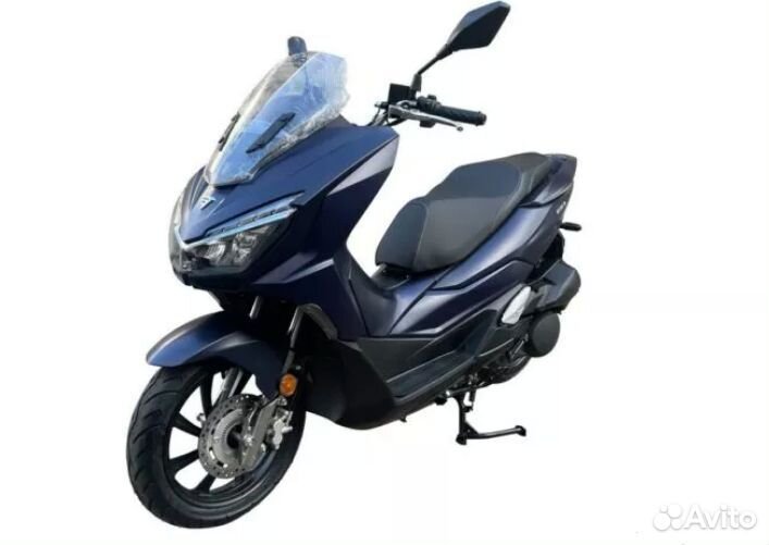 Скутер X-motors PCX - 200CC(replica honda PCX) син