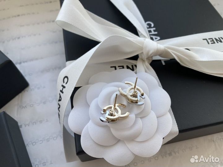 Серьги Chanel