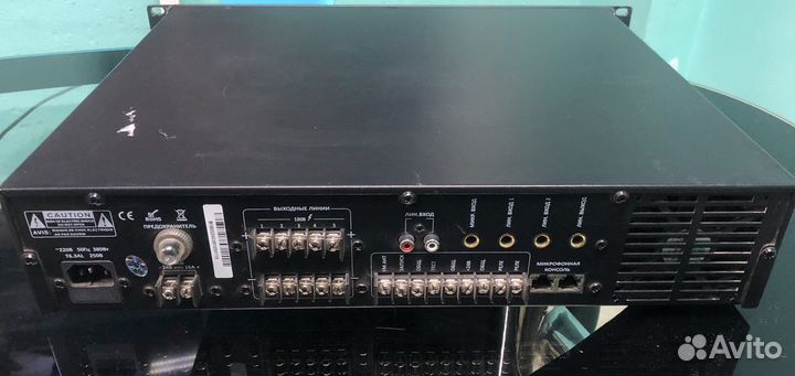 LPA-LX240 Трансляционный микшер-усилитель