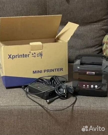 Принтер термо (XP-365) для этикеток (WB.OZ/Market)