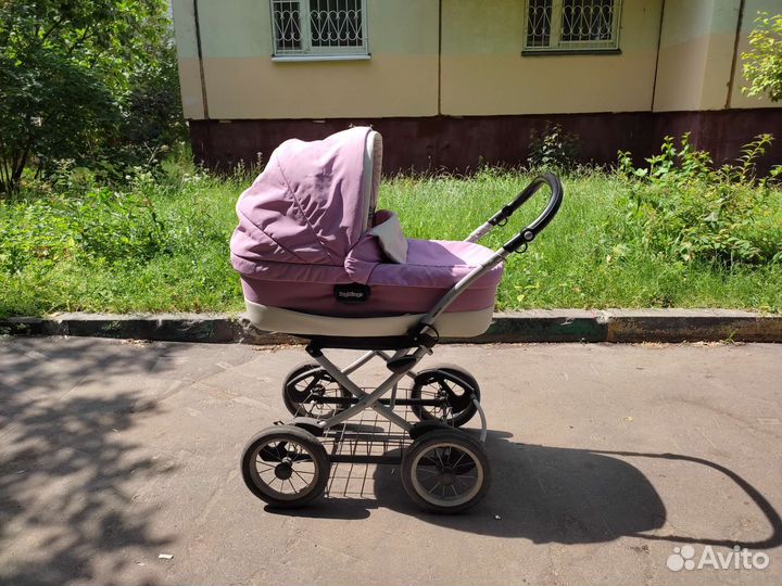 Коляска-люлька Peg-Perego Culla Auto Malva