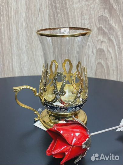 Подстаканник из серебра на 120 мл