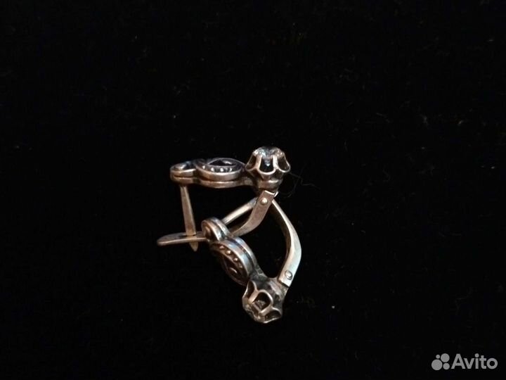 Серьги серебро