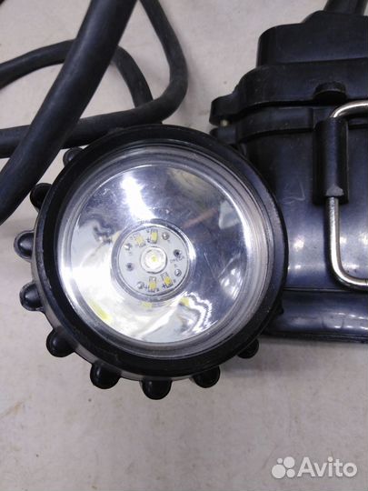 Фонарь шахтерский светодиодный аккумуляторный